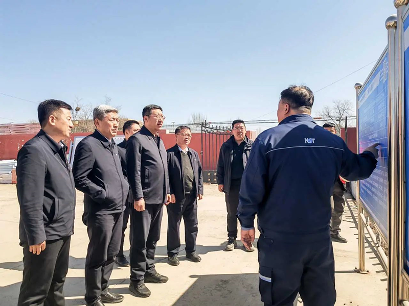 李志军到青铜峡灌区现代化改造工程2标段宁工局公司项目部调研