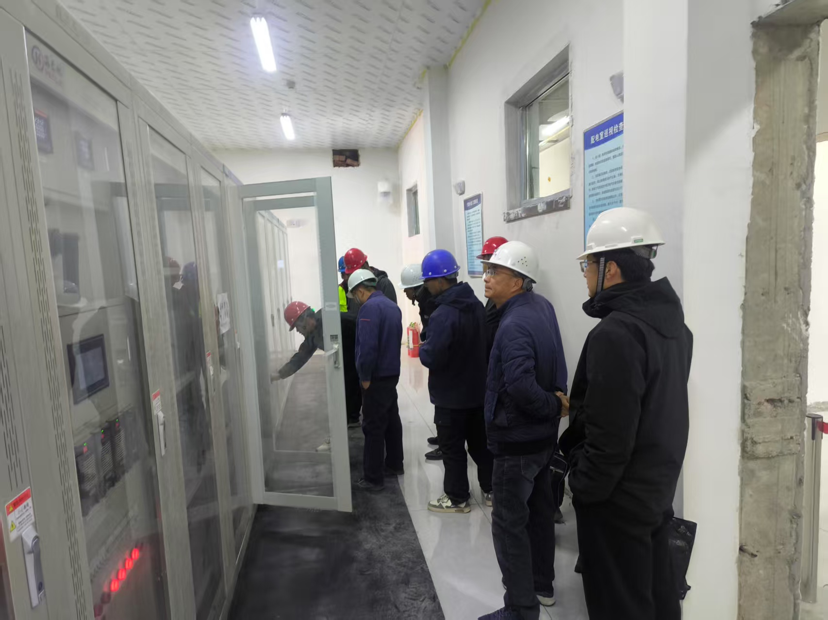 【工程前沿】沙坡头灌区七星渠灌域续建配套与现代化改造工程大战场泵站35KV变电站工程顺利通过验收