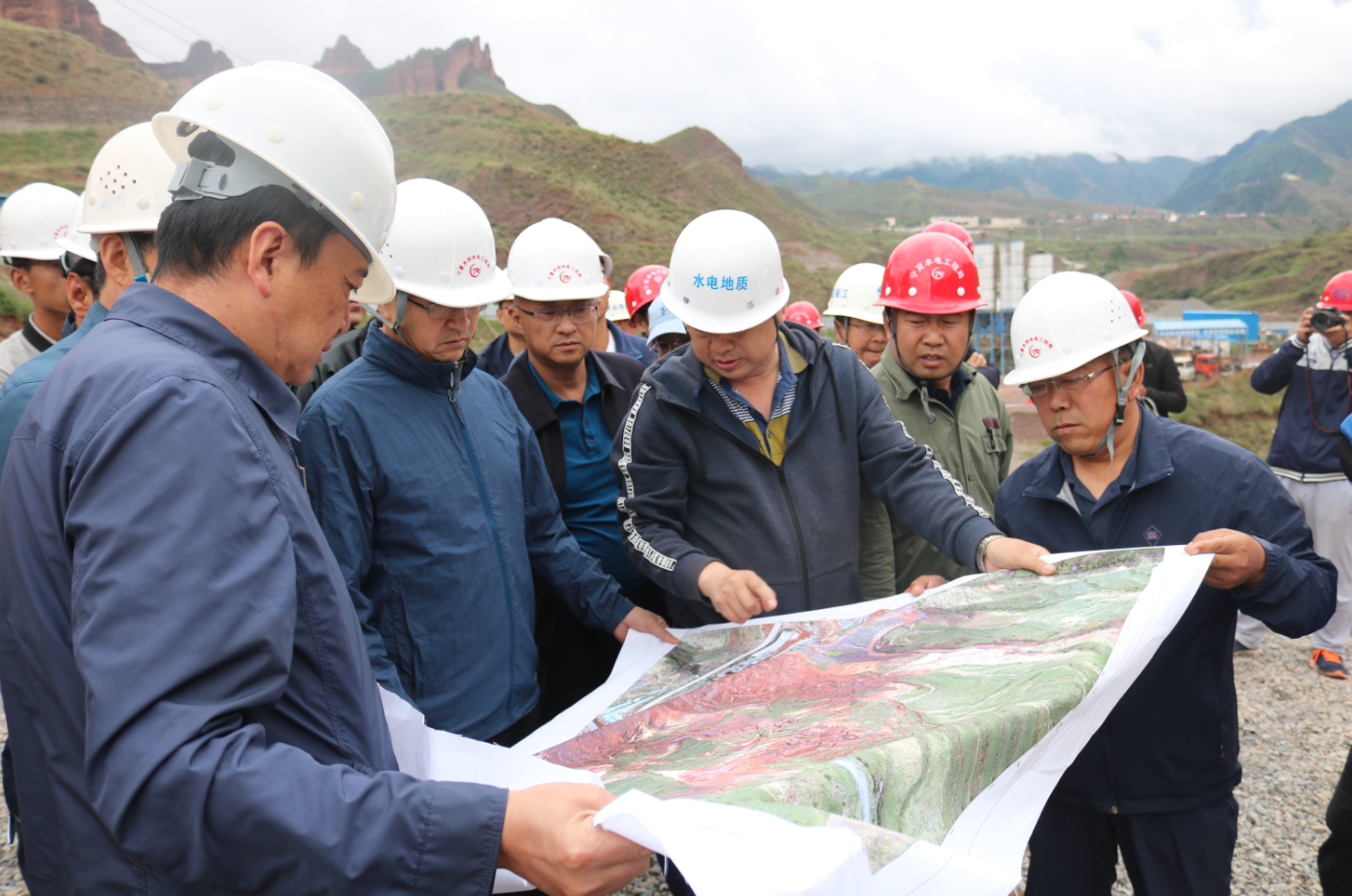 青海省水利厅厅长张世丰调研浪加水库建设项目