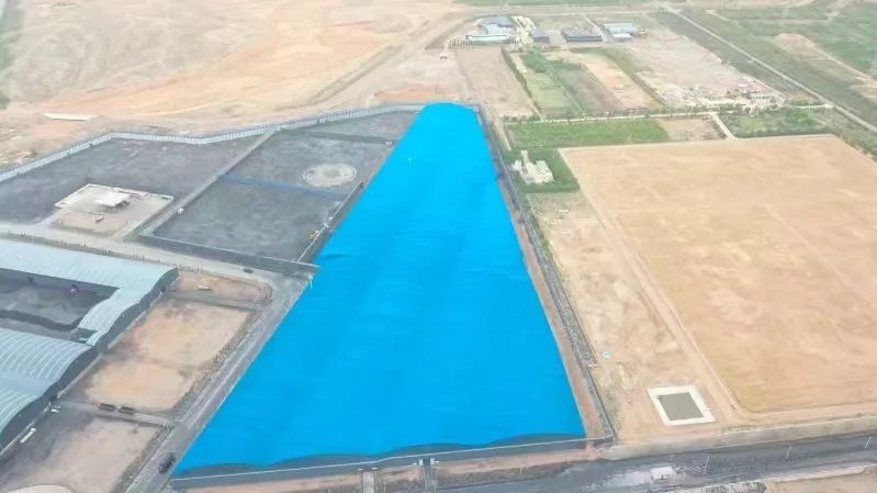 【工程前沿】铁路物流区煤棚项目工程顺利通过竣工验收